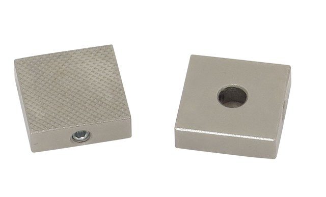 Standard-Pyramidenbacken (gezahnt), 15x15 mm Für Proben 0-8 mm