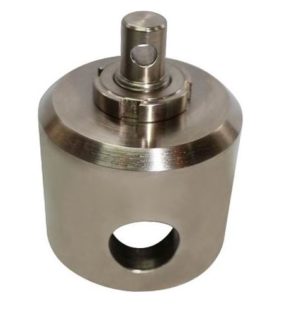 Adapter for a hydraulic cylinder.